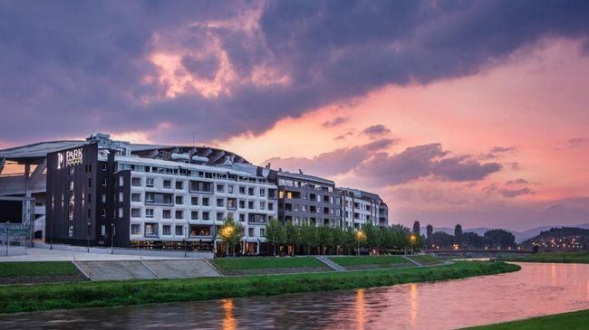 Next Door Park Hotel Skopje Luaran gambar